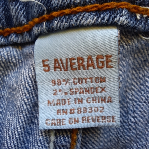 SO Wear it Declare it Jeans Womens Size 5 Blue Denim Flare Outdoors Mid Rise - Picture 12 of 14